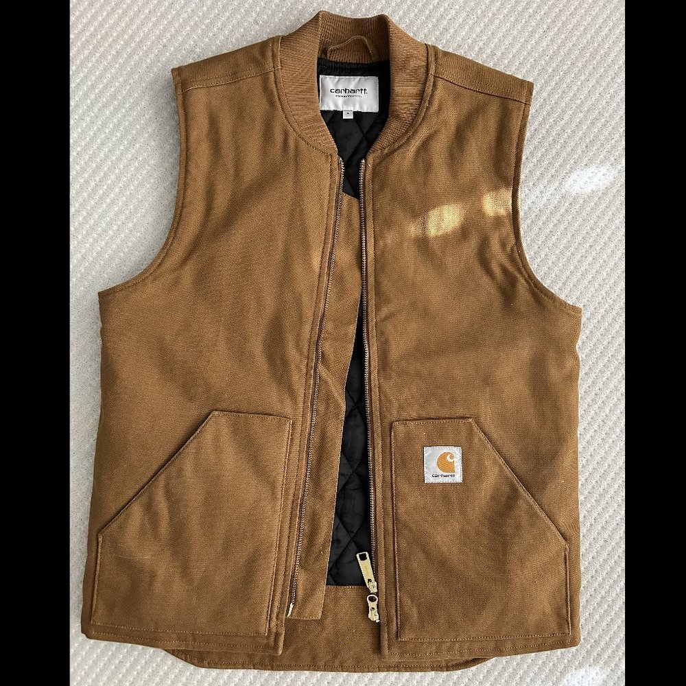 CARHARTT WIP VEST - HAMILTON BROWN - Small
